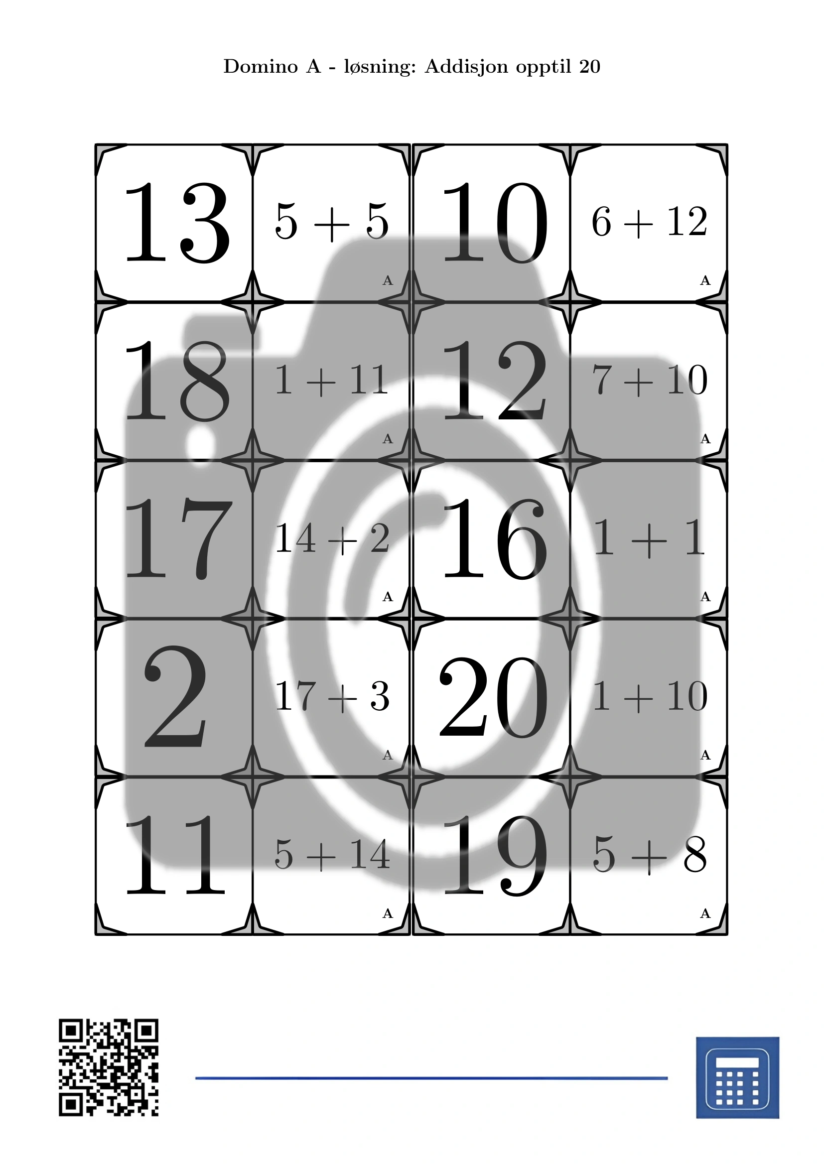 Domino: Addisjon opptil 20 - Bilde 4