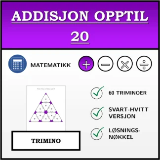 Trimino: Addisjon opptil 20