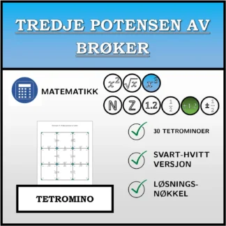Tetromino: Tredje potensen av brøker