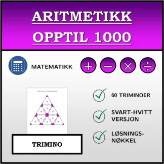Trimino: Aritmetikk opptil 1000
