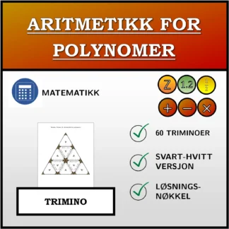 Trimino: Aritmetikk for polynomer