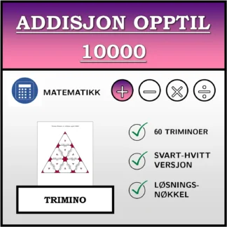 Trimino: Addisjon opptil 10000