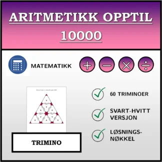 Trimino: Aritmetikk opptil 10000