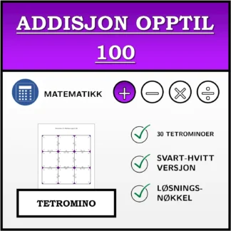 Tetromino: Addisjon opptil 100