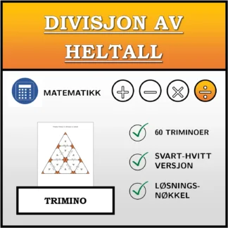 Trimino: Divisjon av heltall