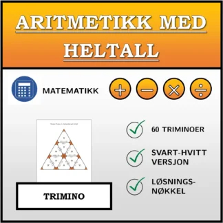 Trimino: Aritmetikk med heltall