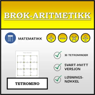 Tetromino: Brøk-aritmetikk
