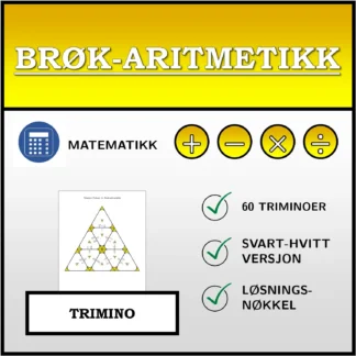 Trimino: Brøk-aritmetikk