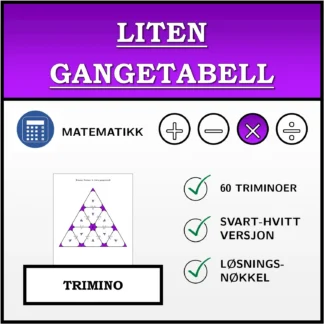 Trimino: Liten gangetabell