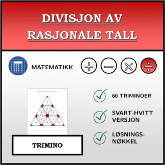 Trimino: Divisjon av rasjonale tall