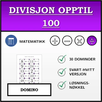 Domino: Divisjon opptil 100