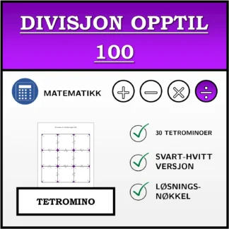Tetromino: Divisjon opptil 100
