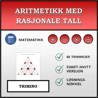 Trimino: Aritmetikk med rasjonale tall